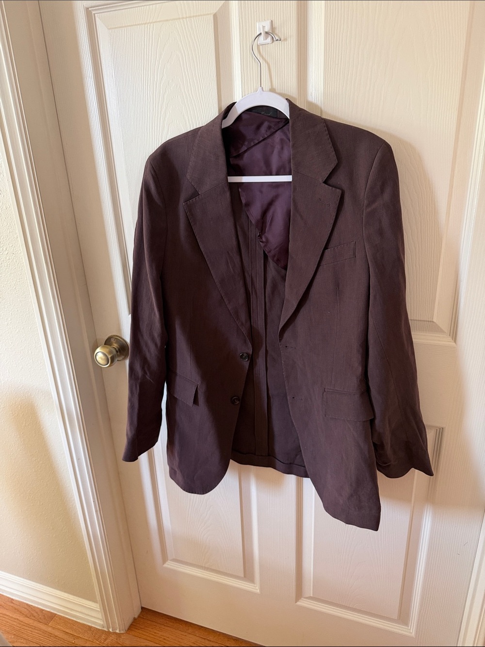 Todd Snyder Plum Single-Breasted Blazer Sz 38R